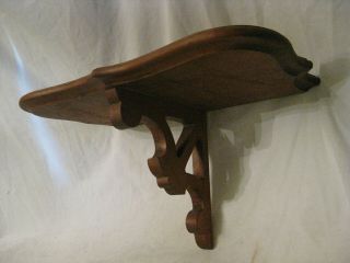 Vintage Tell City Furniture Wall Shelf Wooden Wood Decor Sconce Holder Shelving