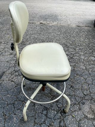 Vintage Cramer Industrial Swivel Office Drafting Chair Adjustable Rolling Mcm
