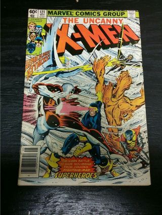 1979 Marvel Comics Uncanny X - Men 121 Vg/fn 1st Full App Alpha Flight