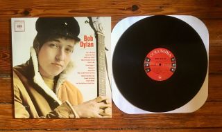 Bob Dylan S/t Self - Titled Debut Lp Vinyl Us Mono Columbia/sundazed Reissue Vg,