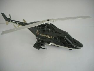 Airwolf - Die Cast Hélicoptère Supercopter 35 Cm Ertl 1984 Série Tv Vintage