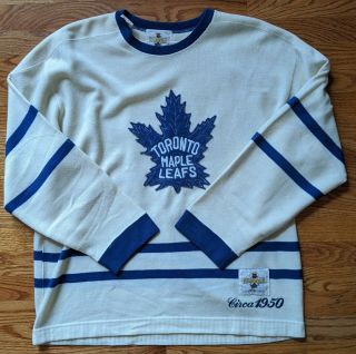 Toronto Maple Leafs Vintage Ccm Nhl Hockey Jersey Sweater