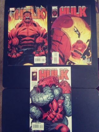 Hulk 1,  2 And 3 (mar 2008,  Marvel)