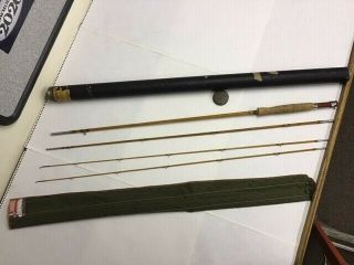South Bend Vintage Bamboo Fly Rod 9ft Model 24/9 2