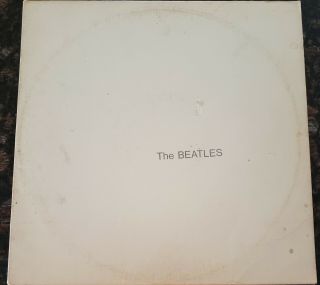 The Beatles White Album Capitol Records Swbo 101 12 " Lp