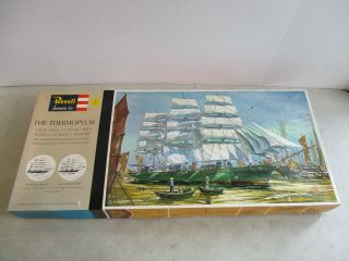Vintage 1960 The Thermopylae Model Kit By Revell Model Number H - 390:1350
