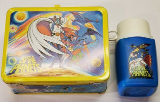 Vintage 1979 Battle Of The Planets Lunchbox & Thermos Set