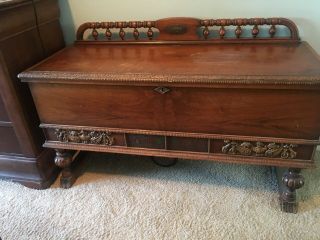 Cedar Liner,  Seattle Lid Patented,  Large Hope Chest,  Roos Chest,