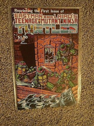 1985 Teenage Mutant Ninja Turtles 1 4th Print Vf Minus