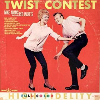 Mike Adams And The Red Jackets - Twist Contest - Lp