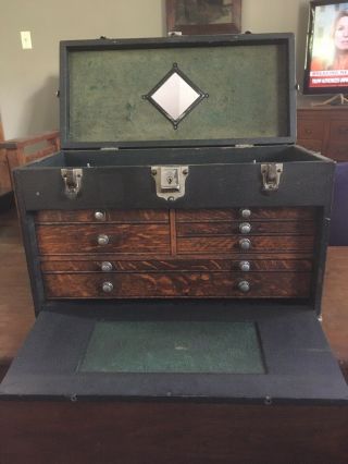Vintage H.  Gerstner & Sons Machinist Tool Chest 7 Drawers