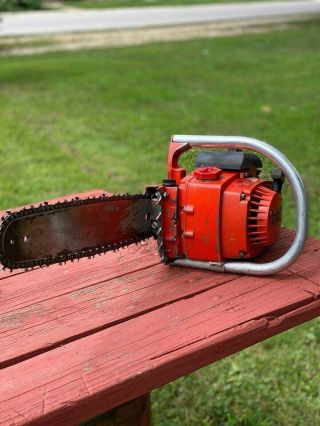 Vintage Homelite Xl Automatic Chainsaw All,  1 Owner.