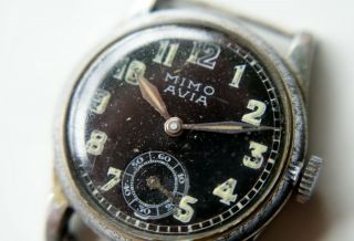 Mimo By Girard Perregaux Rlm Reich Luftwaffe Ministerial Wwii Vintage 1939 - 1945