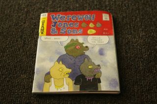 Werewolf Jones And Sons 1 By Simon Hanselmann - 2015 Rare - Megg,  Mogg,  And Owl