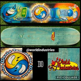 World Industries Skateboard Deck Flameboy Wet Willy “you’ve Got Mail”