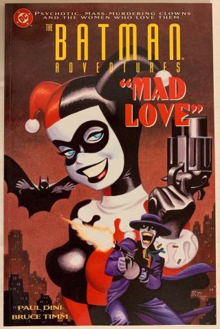 Dc Comics Batman Adventures Mad Love 3rd Third Printing 1994 Vg Harley Quinn