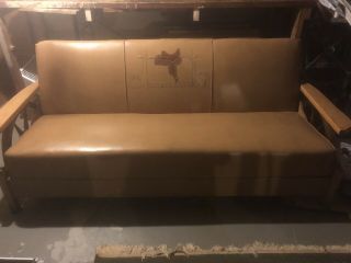 1950s Wagon Wheel Couch And Rocker