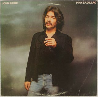 John Prine: Pink Cadillac Us Asylum ’79 1st Press Vinyl Lp
