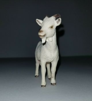 Schleich Goat White Goat Toy Figurine D - 73527