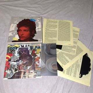 Lp Vinyl: Bob Dylan Biograph 5 Record Deluxe Edition Box Set (incomplete)