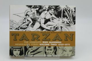 Tarzan Complete Russ Manning Newspaper Strips (2013) Vol 2 Hcdj 1969 - 71 Vf/nm Nm