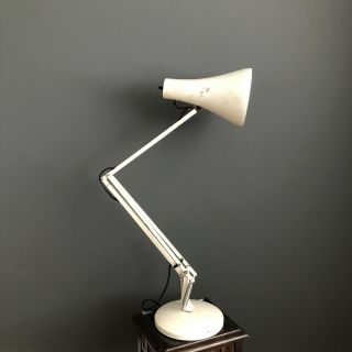 Anglepoise Model 90 Vintage Desk Lamp In White