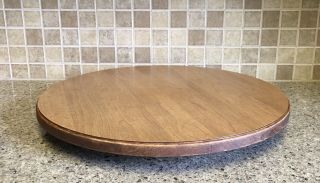 Tell City Furniture Maple Lazy Susan Turntable