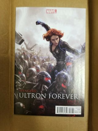 Avengers Ultron Forever 1 Black Widow Scarlett Johansson Variant