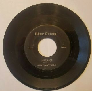 VERY RARE Local WV POTEET BROTHERS ' Blue Grass On The Moon ' Bluegrass 3