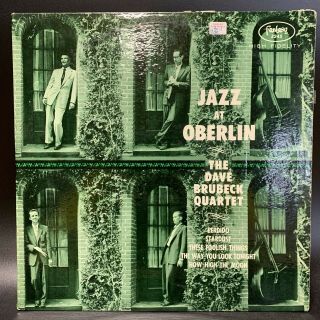 Dave Brubeck Quartet - Jazz At Oberlin Lp [fantasy 3245] Rare Red Vinyl - Jazz