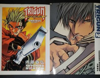 Trigun Maximum Omnibus Vols 1 & 2 First Printing