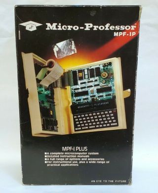 Vtg Micro Professor Mpf - Ip Multitech Computer,  Box,  Manuals,  Ac Adaptor - Read