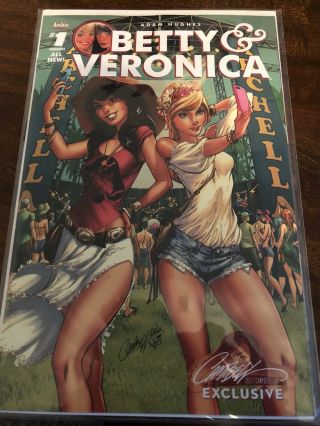 Betty And Veronica 1 J Scott Campbell Exculsive