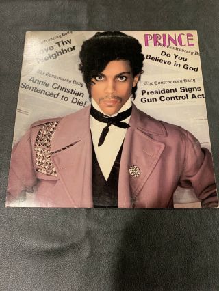 Prince - Controversy Lp 1981 Warner Bros Vinyl Record