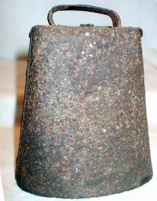 Vintage Hand Forged Cowbell Early Rustic Farmhouse Decor