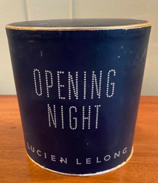 Lucien Lelong Opening Night Vintage Perfume Bottle - Wow