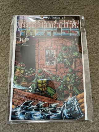 Teenage Mutant Ninja Turtles 1 (1984,  Mirage) 4th Printing