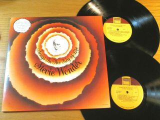Soul Double Lp - Stevie Wonder - Tamla 340 - " Songs In The Key Of Life " W/insert