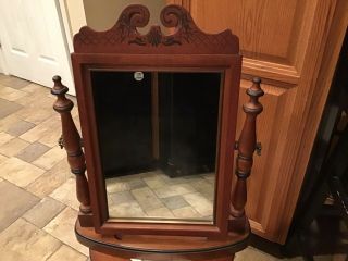Tell City Chair Company Solid Wood Vintage Mirror