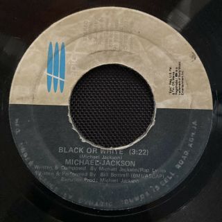 Jamaica Michael Jackson Press Black Or White 45 7 " Someone In The Dark Panama