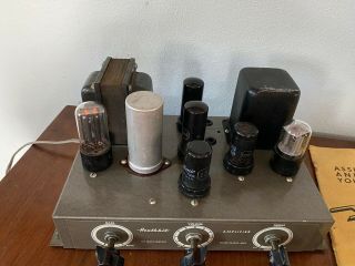 Vintage 1950’s Heathkit Model A7 Monoblock Tube Amp Amplifier Project 2