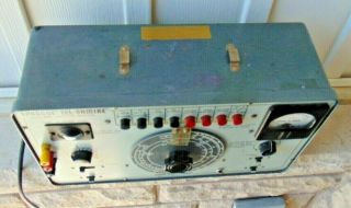 Vintage Sprague TO - 5 TEL - OHMIKE Capacitor Analyzer 2