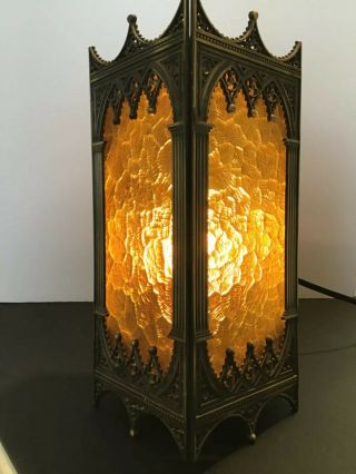 Vintage Doorbell Sconce Lamp Nutone Tudor Mid Century Gothic Light Chime Fixture