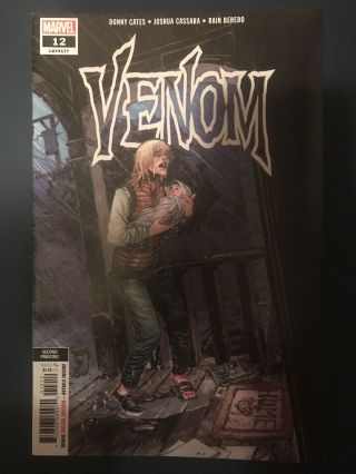 Venom 12 2nd Print Dylan Brock Marvel Comics 2019