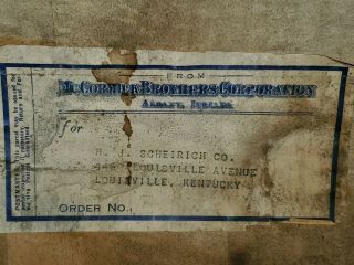 NOS 1935 - 1942 INDIANA HOOSIER CABINET FLOUR BIN &SIFTER ORIG BOX LAST ONE 2