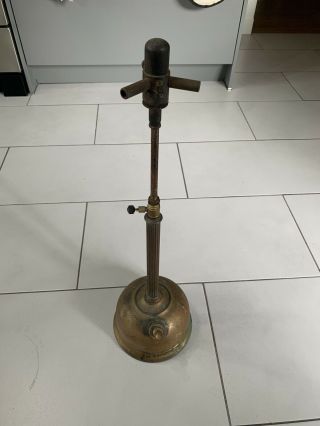 Tilley / Tilly Pressure Paraffin Kerosene Oil Table Lamp Lantern Tall Column