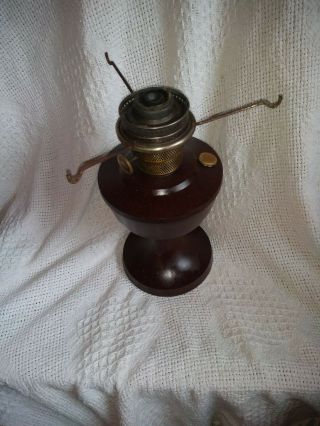 Vintage Aladdin Oil Lamp Base In Bakite