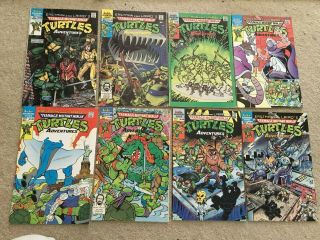 Eastman And Lairda Teenage Mutant Ninja Turtles Adventures 1,  2,  3,  4,  5,  6,  7,  8 Run V