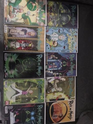 Rick And Morty First Print Issues 25 - 34