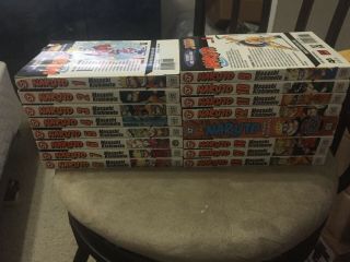 Naruto Manga Volumes 1 - 18 (english)